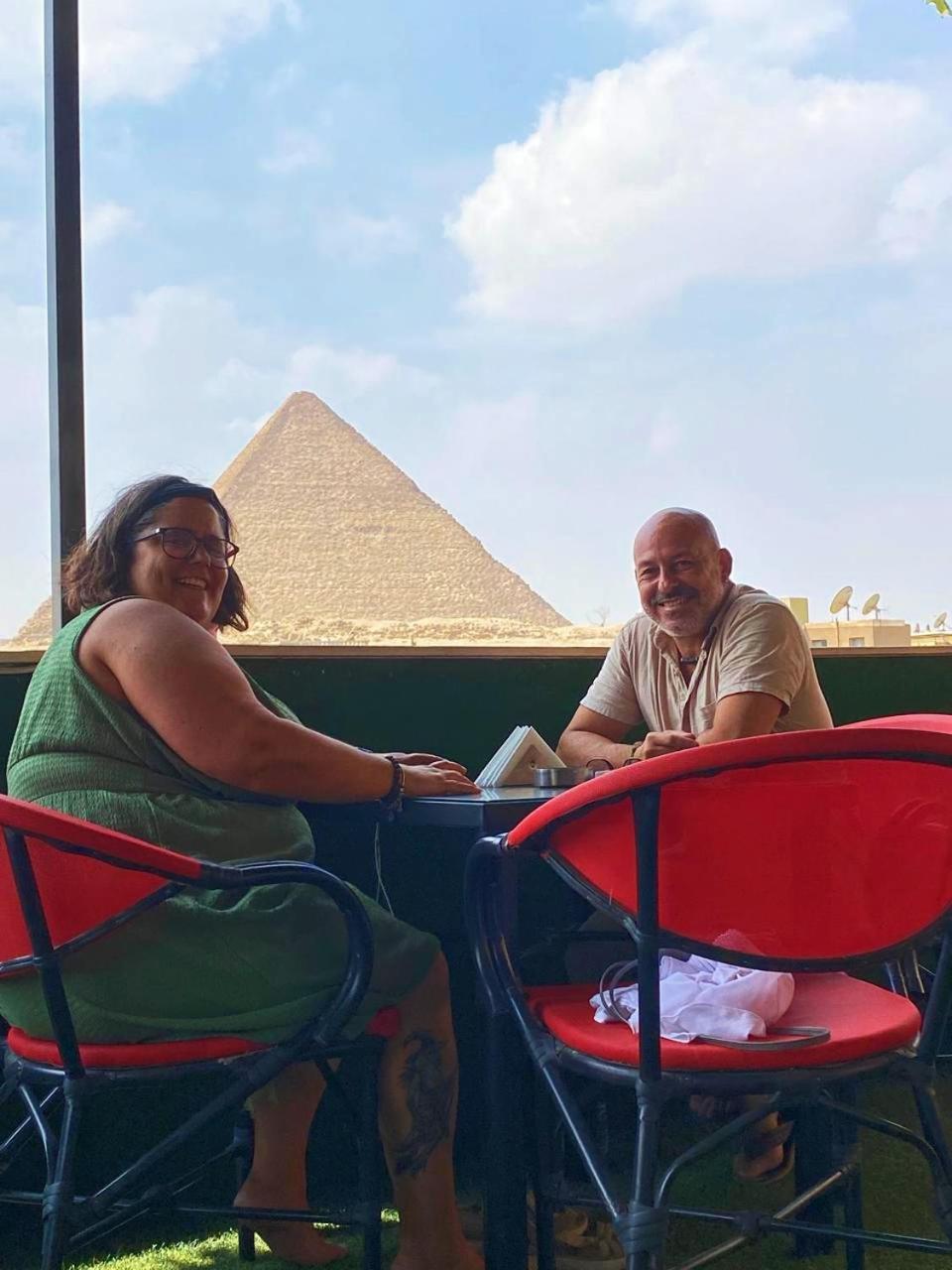 Magic Golden Pyramids View Hotel Kafrat al Jabal Ngoại thất bức ảnh