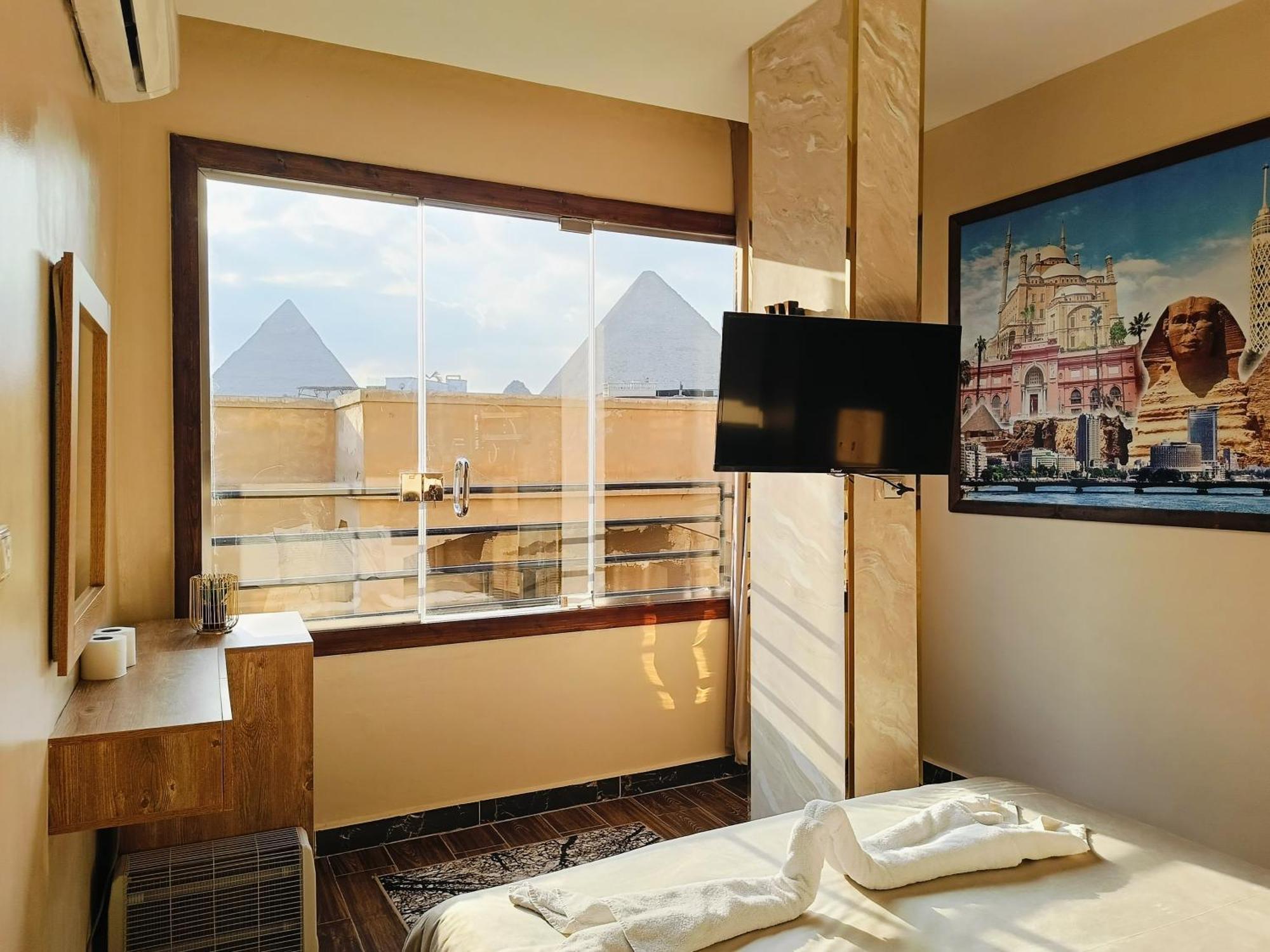 Magic Golden Pyramids View Hotel Kafrat al Jabal Ngoại thất bức ảnh
